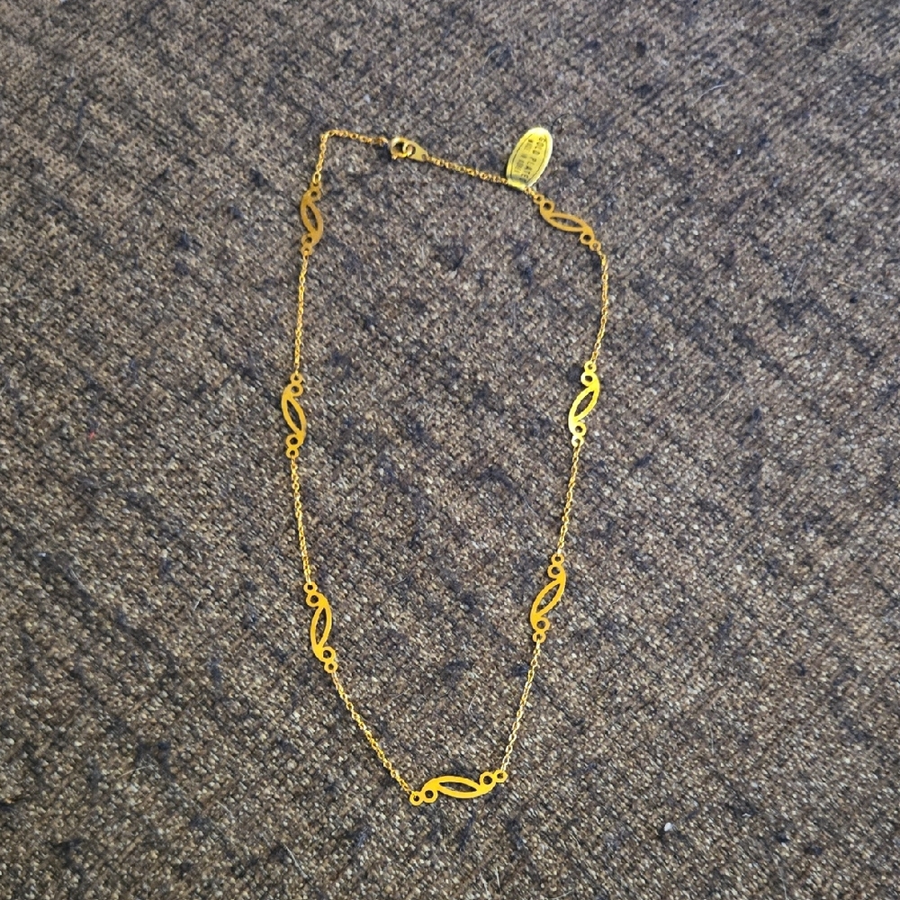 Vintage Gold Plated Necklace- Made In Korea NWT💫